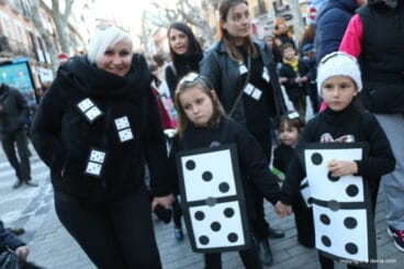 Carnaval infantil Dénia 2018 – Fichas de dominó