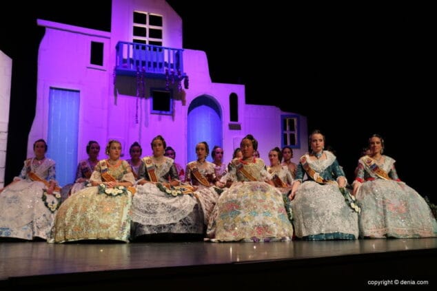 Rosa Pastor es proclamada como la "Dancing Queen" de la Falla Oeste 41 37 presentacion oeste 2018 corte de honor