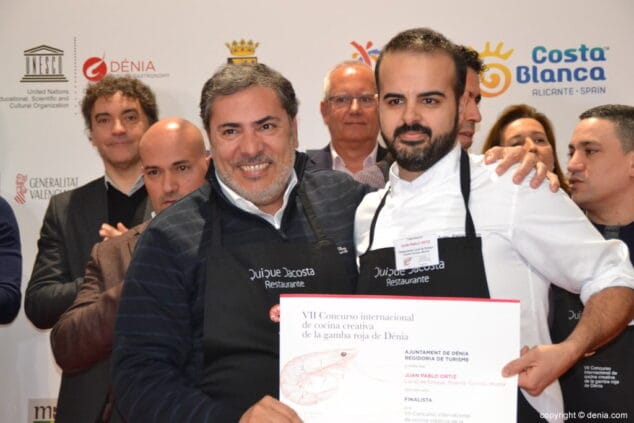 38 vii concurso internacional de la gamba roja de denia entrega de diplomas