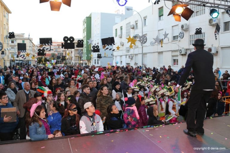 Carnaval infantil Dénia 2018 - Desde el escenario