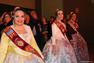 Presentación Saladar 2018 – Corte de la fallera mayor de Dénia