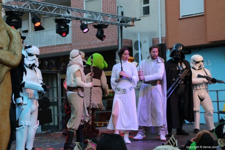 Carnaval infantil Dénia 2018 - La Guerra de las Galaxias