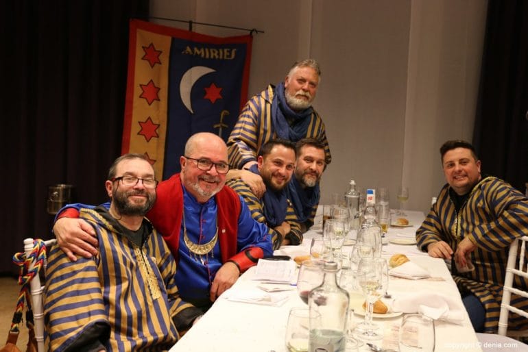 Cena Mig Any Dénia 2018 - Filà Amiries