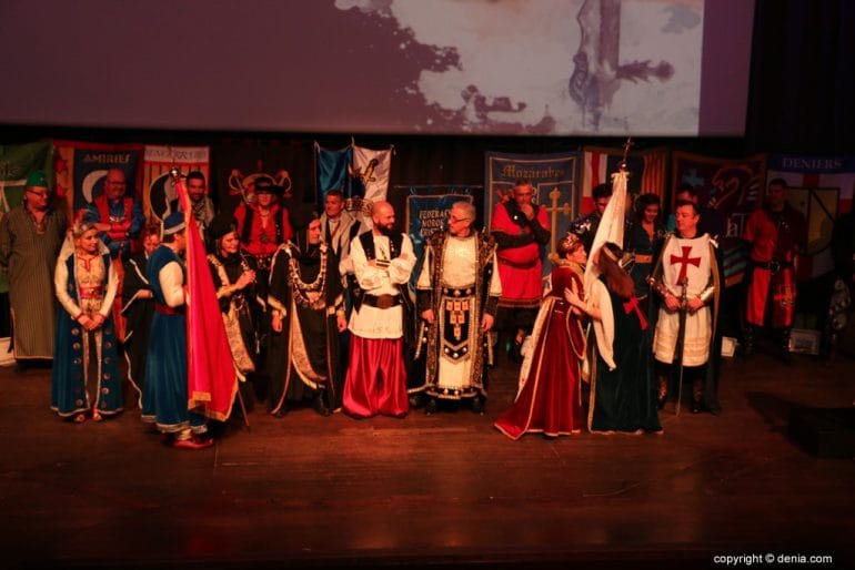 Mig Any Dénia 2018 - Entrega de banderas