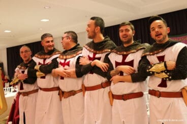Cena Mig Any Dénia 2018 – Templaris desfilando