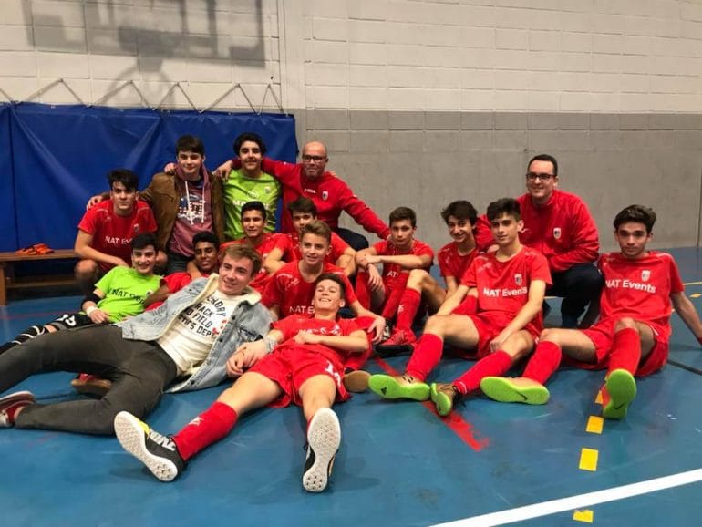 Alegría de los cadetes por su triunfo