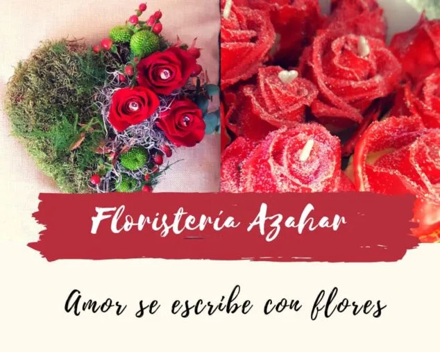 amor en floristeria azahar