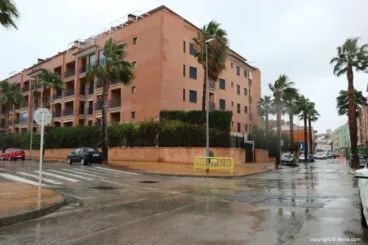 Camí del Llavador durante la lluvia
