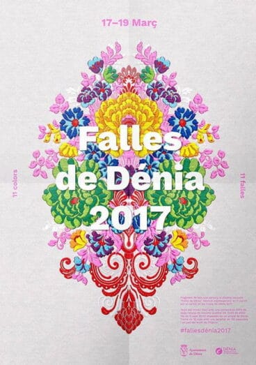cartel fallas denia 2017