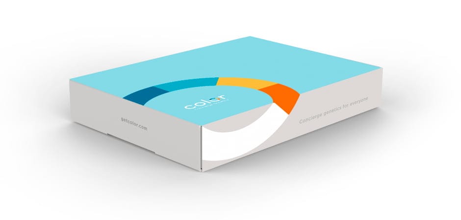 color genetic test