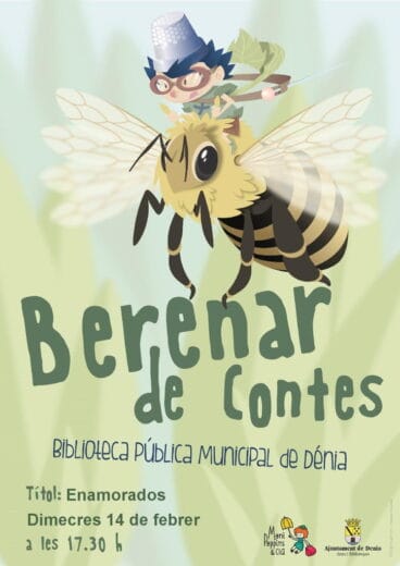 Cuentacuentos 14 febrero en Dénia
