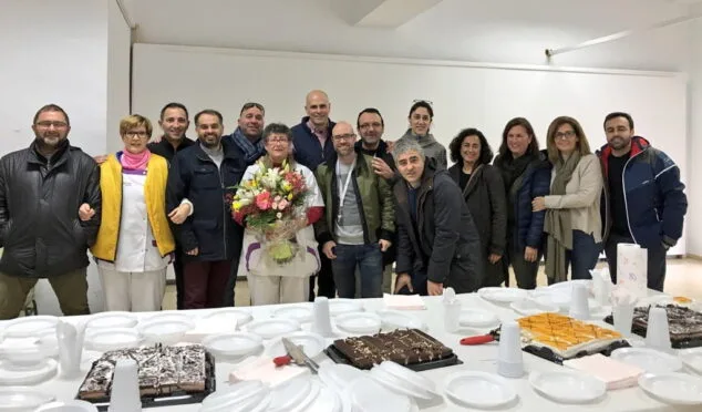 despedida a gregoria por su jubilacion
