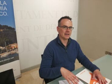 el concejal de ciudadanos en denia sergio benito