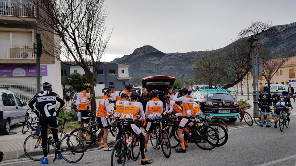 el equipo multiesport ucmontgo en la etapa de parcent