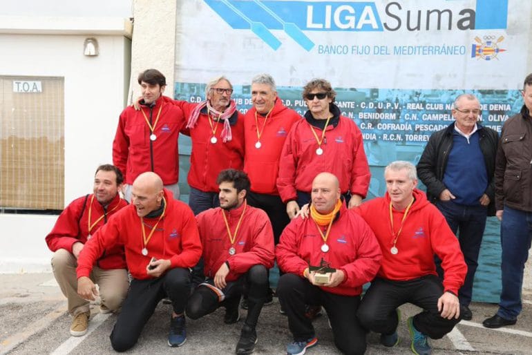 Equipo de Veteranos del Real Club Náutico Dénia