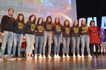 Equipo Junior Femenino del Dénia Básquet Club
