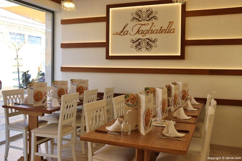 Espacio interior La Tagliatella