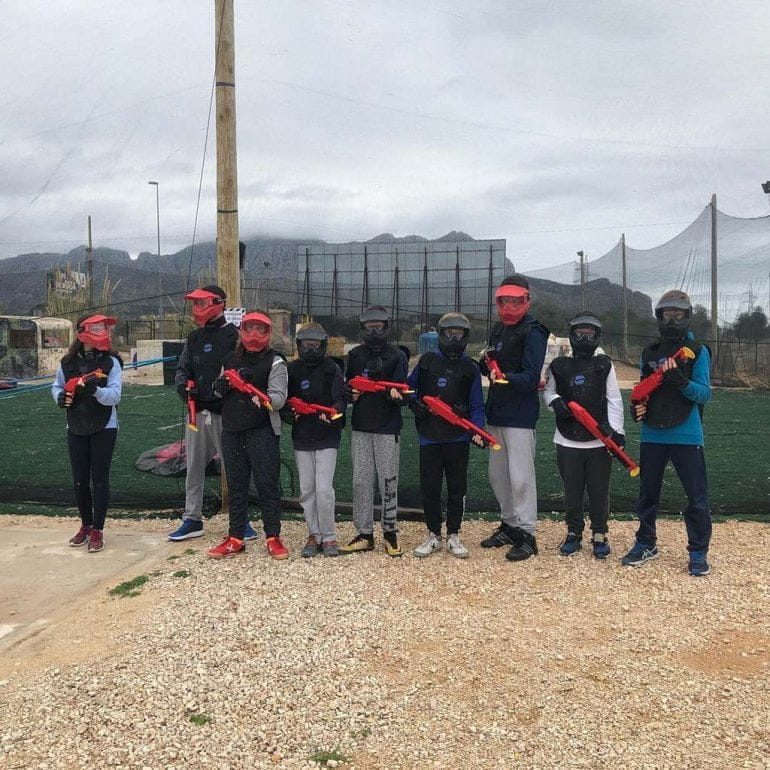 Estas pascuas  Paintball Ondara
