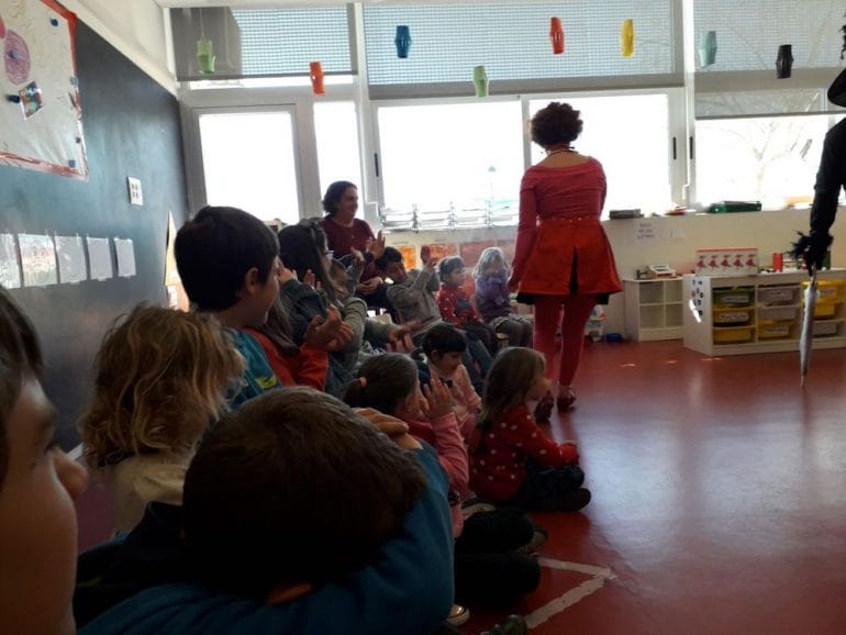 Estreno en el colegio de Murla de El Mago de Oz