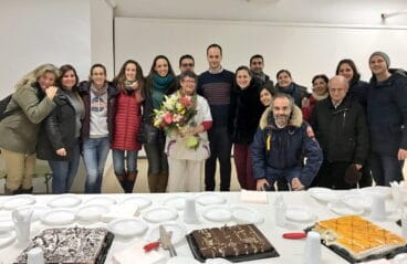 fiesta para gregoria en el colegio maristas