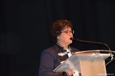 Francoise Crespo presentadora de la Gala