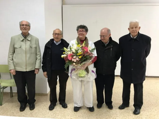 homenaje a gregoria por su jubilacion