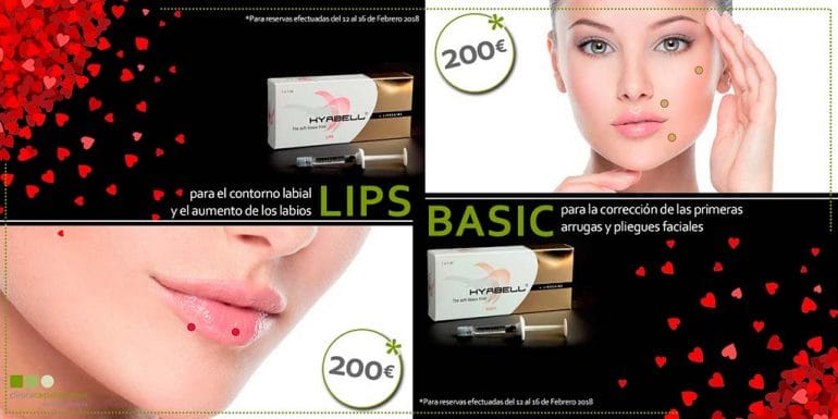 Hyabel SanValentín 2018 Clínica Estética Castelblanque