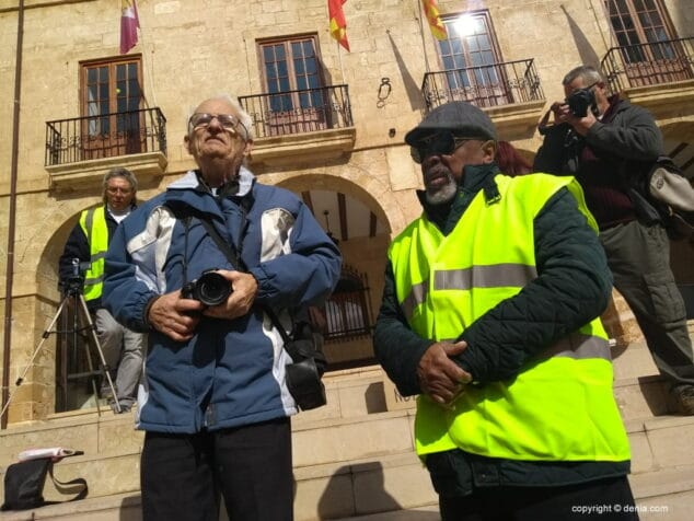 intervencion de jubilados en la concntracion de yayoflautas de denia