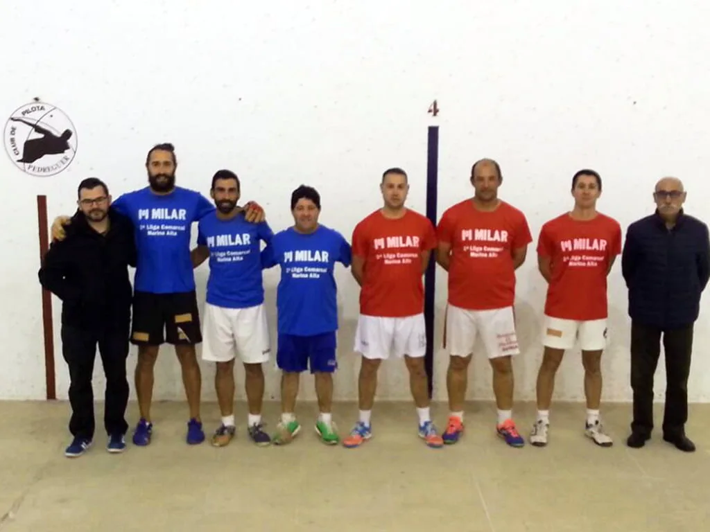 Derrota para el equipo del Dénia '<em>II Lliga Comarcal Marina Alta de Raspall</em>' 2 jugadores del pedreguer a y els poblets