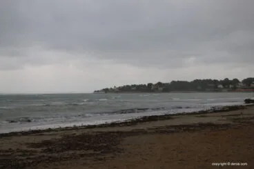 La Marineta Cassiana durante el temporal