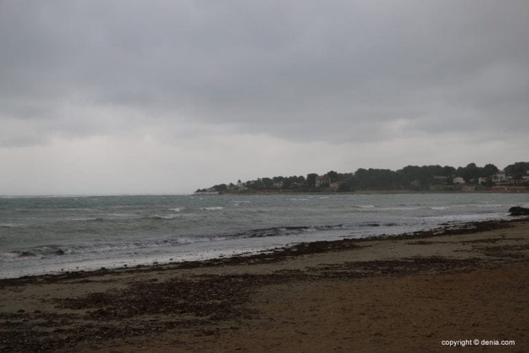 La Marineta Cassiana durante el temporal
