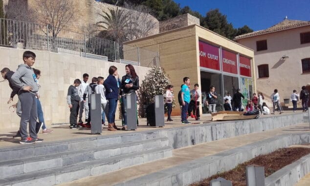 los escolares de denia participan en la jornada mice