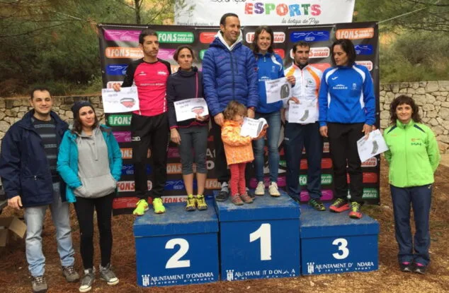 Aïdeta Pérez del Club Atletismo Baleària Diànium ganadora del '<em>Gegant de Pedra</em>' 9 los mejores en las dos distancias