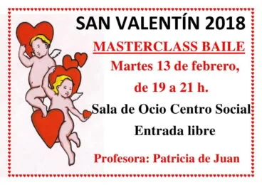 Masterclass baile San Valentín