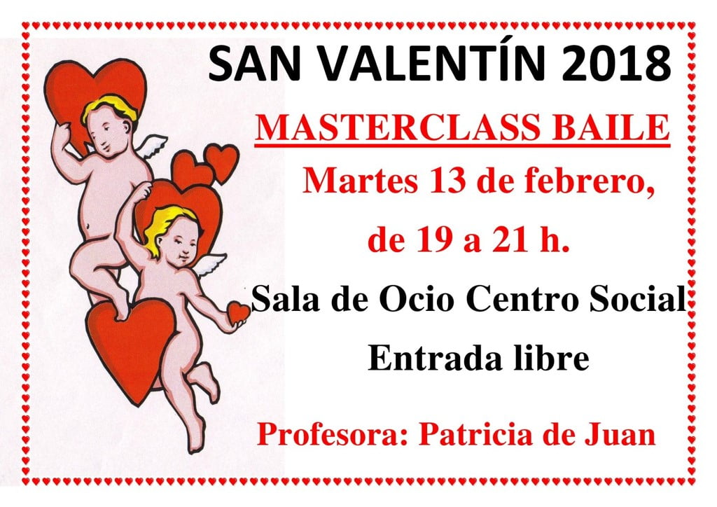 Masterclass baile San Valentín