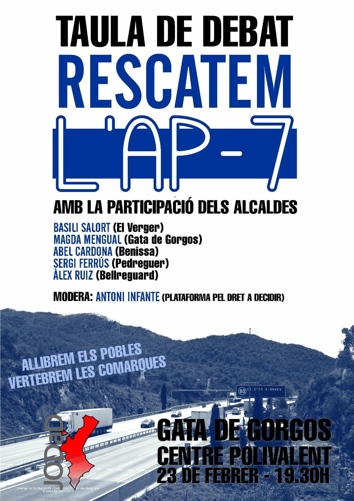 mesa debate sobre la liberacion de la ap7