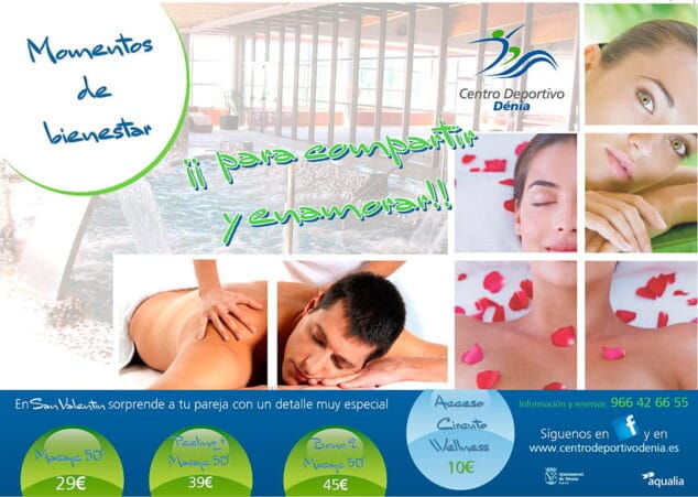 momentos de bienestar san valentin centro deportivo denia
