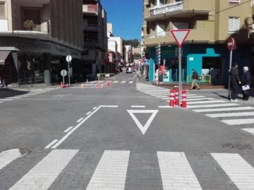 Nueva señalización en la calle Diana