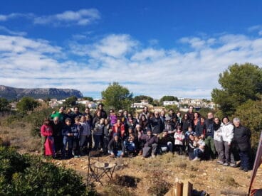 participantes en el dia de los humedales