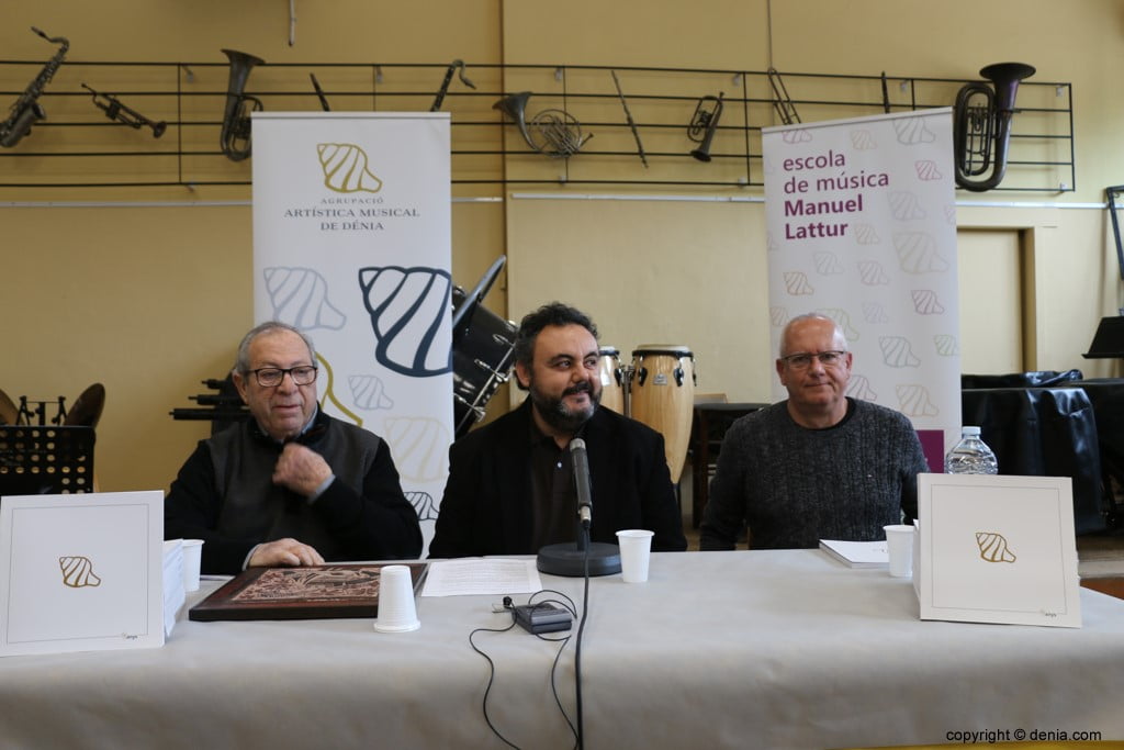 Pep Sendra, Josep Pastor y Vicent Grimalt