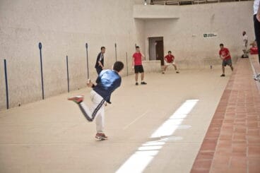 pilotaris jugando al raspall