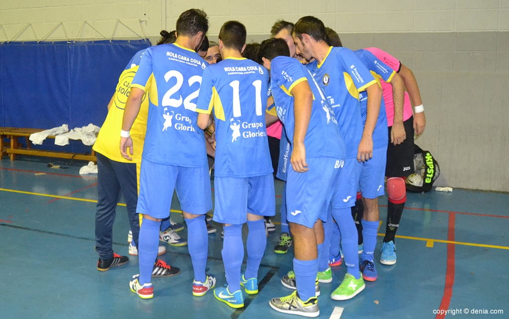 pina de los jugadores del cfs dianense rte mena