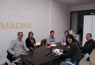 reunion con los ilustradores de la macma