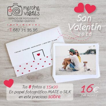 San Valentín 2018 en Espacio de fotografía y diseño gráfico Merche Valdés Merche Valdés