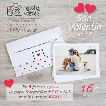San Valentín 2018 en Espacio de fotografía y diseño gráfico Merche Valdés Merche Valdés