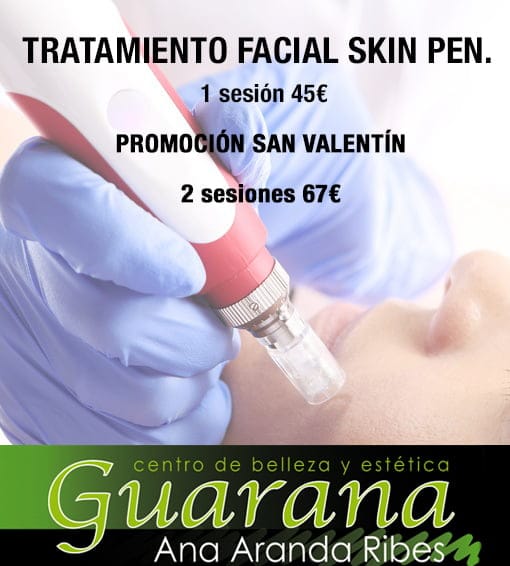 san valentin guarana tratamiento facial skin pen
