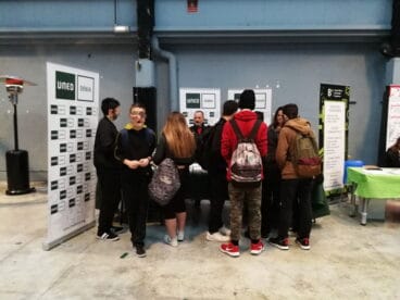 Stand de la UNED en la Feria del Estudiante