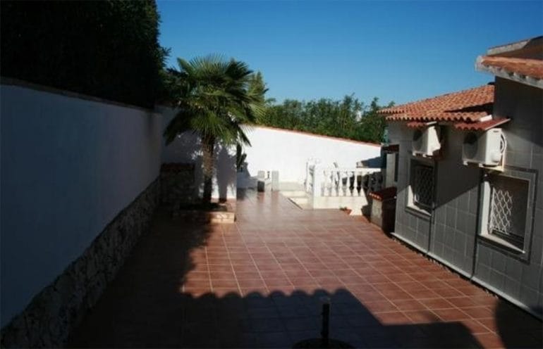 Terraza de la casa Vacation Villas