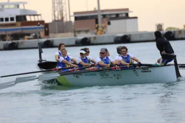Veteranas del Club Rem Marina de Dénia en Gandía