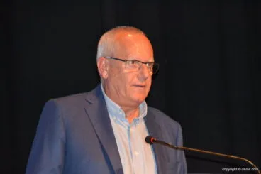 Vicent Grimalt en su discurso